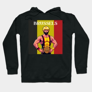 Brussels Pro Wrestling Champion Belgian Hoodie